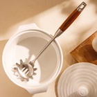 Ложка для спагетти SL Home «Рустик», 34×8.5 см, нержавеющая сталь, серебристая - Фото 10