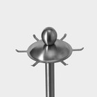 Подставка для кухонных принадлежностей Magistro, 45×15.5 см, Luxe, нержавеющая сталь, серебристая - Фото 4