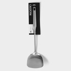 Лопатка из нержавеющей стали Magistro, 38×10 см, Luxe, серебристая - Фото 6