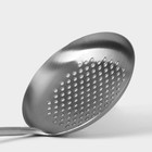 Шумовка Magistro Luxe, 37×12.5 см, нержавеющая сталь, цвет серебряный - Фото 3