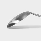 Шумовка Magistro Luxe, 37×12.5 см, нержавеющая сталь, цвет серебряный - Фото 4