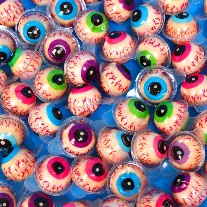 Мармелад жевательный "Глаза 3D" с начинкой, 11 г