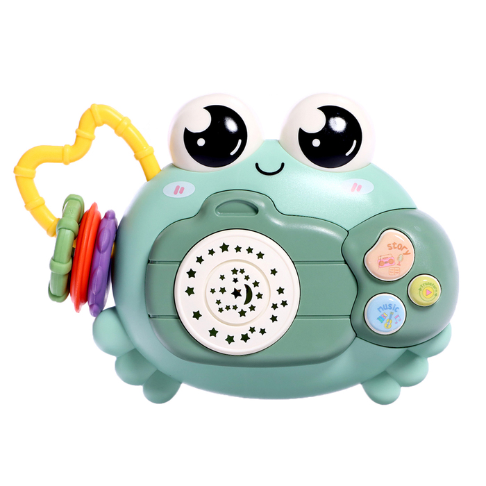 Музыкальная игрушка «Крошка Краб», звук, свет, цвета МИКС, в пакете - Фото 1