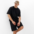 Футболка мужская из органического хлопка MINAKU REGULAR FIT: цвет чёрный, р-р 44 10102687