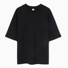 Футболка мужская из органического хлопка MINAKU REGULAR FIT: цвет чёрный, р-р 54 - фото 24346730