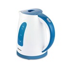 Чайник электрический Blackton Bt KT1706P, пластик, 1.7 л, 2200 Вт, бело-голубой - фото 9523639