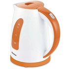 Чайник электрический Blackton Bt KT1706P, пластик, 1.7 л, 2200 Вт, бело-оранжевый - Фото 3
