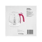 Чайник электрический Blackton Bt KT1801G, стекло,1 л, 1500 Вт, бело-розовый - Фото 3