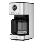 Кофеварка BQ CM1007, капельная, 900 Вт, 1.5 л, серебристо-чёрная - фото 9513228