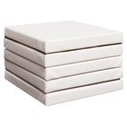 Холст на подрамнике, хлопок 100%, 15 х 15 см, акриловый грунт, НАБОР 5 штук, Гамма "Студия", мелкозернистый, 280 г/м2 - фото 23961233