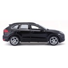 Машинка Bburago Porsche Cayenne Turbo, Die-Cast, 1:24, открывающиеся двери, цвет чёрный - Фото 8