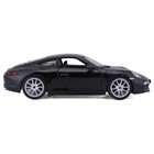Машинка Bburago Porsche 911 Carrera S, Die-Cast, 1:24, открывающиеся двери, цвет чёрный - Фото 2