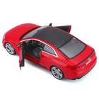 Машинка Bburago Audi Rs 5 Coupe, Die-Cast, 1:24, открывающиеся двери, цвет красный - Фото 8