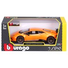 Машинка Bburago Lamborghini Huracan Performante, Die-Cast, 1:24, цвет оранжевый - Фото 12