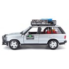 Машинка Bburago Land Rover, Die-Cast, 1:26, открывающиеся двери, цвет серебристый - Фото 9