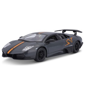 {{productViewItem.photos[photoViewList.activeNavIndex].Alt || productViewItem.photos[photoViewList.activeNavIndex].Description || 'Машинка Bburago Murcielago Lp 670-4 Sv China Limited Edition, Die-Cast, 1:24, цвет серый'}}