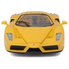 Машинка гоночная Bburago Ferrari Enzo, Die-Cast, 1:24, цвет жёлтый, открывающиеся двери - Фото 10