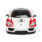 Машинка гоночная Bburago Porsche 918 Weissach, Die-Cast, 1:24, цвет белый - Фото 10