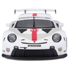 Машинка гоночная Bburago Porsche 911 Rsr, Die-Cast, 1:24, цвет белый, открывающиеся двери - Фото 10