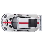 Машинка гоночная Bburago Porsche 911 Rsr, Die-Cast, 1:24, цвет белый, открывающиеся двери - Фото 5