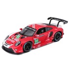 Машинка гоночная Bburago Porsche 911 Rsr Lm 2020, Die-Cast, 1:24, цвет красный - фото 300896196