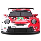 Машинка гоночная Bburago Porsche 911 Rsr Lm 2020, Die-Cast, 1:24, цвет красный - Фото 10