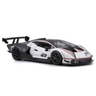 Машинка гоночная Bburago Lamborghini Essenza Scv12, Die-Cast, 1:24, цвет чёрно-белый - Фото 2