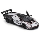 Машинка гоночная Bburago Lamborghini Essenza Scv12, Die-Cast, 1:24, цвет чёрно-белый - Фото 8