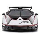 Машинка гоночная Bburago Lamborghini Essenza Scv12, Die-Cast, 1:24, цвет чёрно-белый - Фото 10