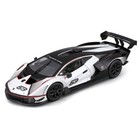 Машинка гоночная Bburago Lamborghini Essenza Scv12, Die-Cast, 1:24, цвет чёрно-белый - Фото 6