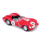 Машинка гоночная Bburago Ferrari 250 Testa Rossa 1959, Die-Cast, 1:43, цвет красный - Фото 4
