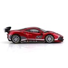 Машинка гоночная Bburago Ferrari 488 Challenge Evo 2020, Die-Cast, 1:43, цвет красный - Фото 4