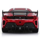 Машинка гоночная Bburago Ferrari 488 Challenge Evo 2020, Die-Cast, 1:43, цвет красный - Фото 5