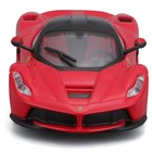 Машинка Bburago Ferrari Laferrari, Die-Cast, 1:43, цвет красный - Фото 9