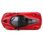 Машинка Bburago Ferrari Laferrari Aperta, Die-Cast, 1:43, цвет красный - Фото 2