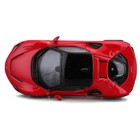 Машинка гоночная Bburago Ferrari Sf90 Stradale, Die-Cast, 1:43, цвет красный - Фото 2