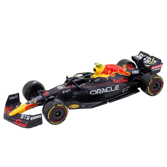 Машинка гоночная Bburago Oracle Red Bull Racing Rb18 2022 MV, Die-Cast, 1:43