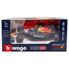 Машинка гоночная Bburago Oracle Red Bull Racing Rb18 2022 MV, Die-Cast, 1:43 - Фото 4