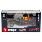 Машинка гоночная Bburago Oracle Red Bull Racing Rb18 2022 SP, Die-Cast, 1:43 - Фото 4