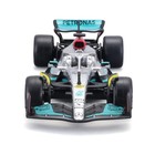 Машинка гоночная Bburago Mercedes-Amg F1 W13 LH, Die-Cast, 1:43 - Фото 3