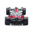 Машинка гоночная Bburago Mercedes-Amg F1 W13 LH, Die-Cast, 1:43 - Фото 4