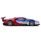 Машинка гоночная Bburago 2017 Ford Gt, Die-Cast, 1:32, красно-синий цвет - Фото 4