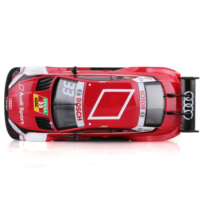 Машинка гоночная Bburago Audi Sport Rs 5 Dtm 2018, Die-Cast, 1:32, цвет красный - фото 1927099018