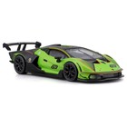 Машинка гоночная Bburago Lamborghini Essenza Scv12, Die-Cast, 1:32, цвет зелёный - Фото 2