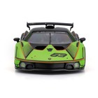 Машинка гоночная Bburago Lamborghini Essenza Scv12, Die-Cast, 1:32, цвет зелёный - Фото 10