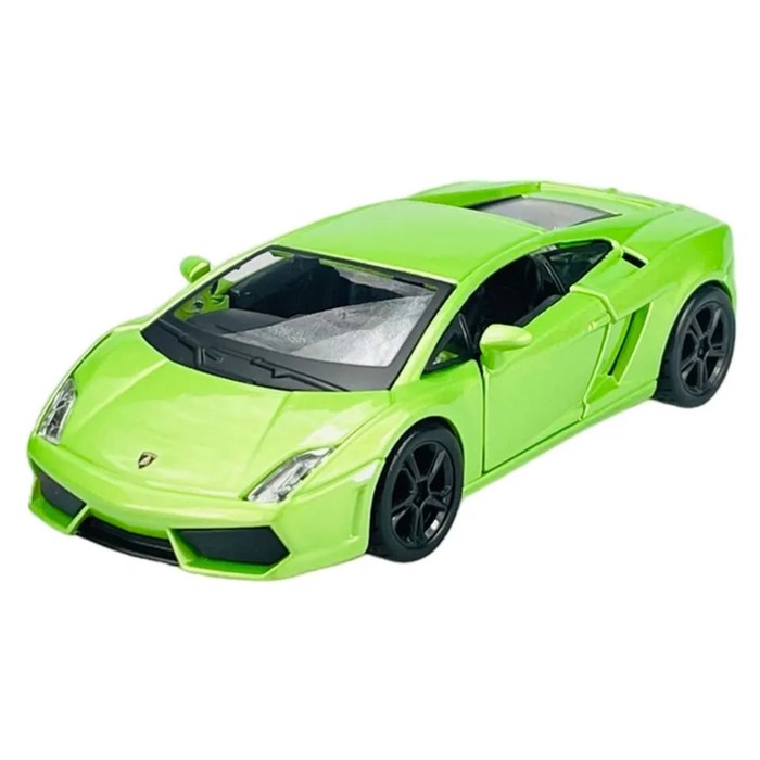 Машинка Bburago Lamborghini Gallardo Lp560-4, Die-Cast, 1:32, цвет зелёный - фото 1911060229