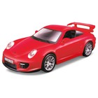 Машинка Bburago Porsche 911 Gt2, Die-Cast, 1:32, цвет красный - фото 301413260