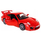 Машинка Bburago Porsche 911 Gt2, Die-Cast, 1:32, цвет красный - Фото 3
