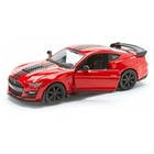 Машинка Bburago Mustang Shelby Gt500 2020, Die-Cast, 1:32, цвет красный - Фото 5