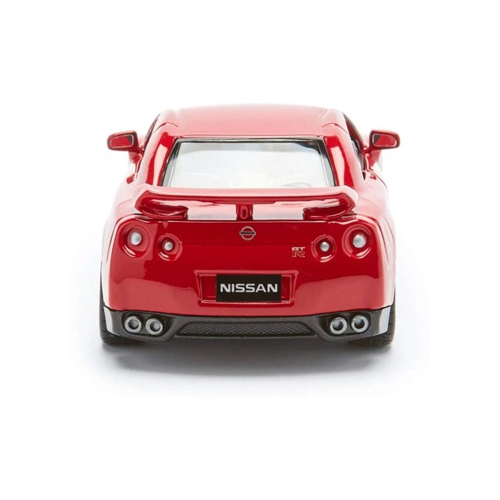 Машинка Bburago Nissan Gt-R (R35) 2009, Die-Cast, 1:32, цвет красный - фото 1911060305